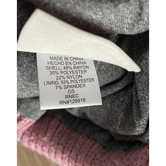 Levi's Men's Beanie Lined Chunky Soft Rib Knit Solid Pink One Size - Picture 5 of 6